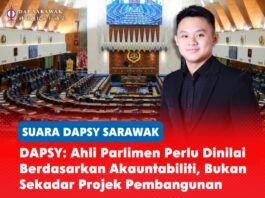 DAPSY: Ahli Parlimen perlu dinilai berdasarkan akauntabiliti, bukan sekadar projek pembangunan