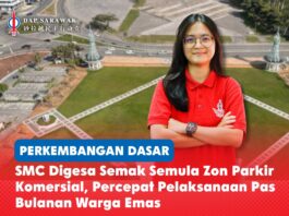 SMC digesa semak semula zon parkir komersial, percepat pelaksanaan pas bulanan warga emas Pembantu Khas kepada Ahli Parlimen Sibu, Oscar Ling Chai Yew, Irene Wong Lee Ting, menggesa Majlis Perbandaran Sibu (SMC) menyemak semula pengelasan semula zon parkir komersial susulan aduan berhubung kenaikan kadar pas parkir bulanan.