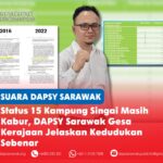 Status 15 Kampung Singai masih kabur, DAPSY Sarawak gesa kerajaan jelaskan kedudukan sebenar Calvin Ohsey menggesa Kerajaan Sarawak memberikan penjelasan rasmi dan jelas mengenai status pentadbiran 15 kampung di Singai serta kedudukannya dalam sempadan Daerah Bau.