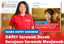 DAPSY Sarawak desak Kerajaan Sarawak menjawab persoalan mengenai FWTA Lesley Chong menggesa Kerajaan Sarawak menangani persoalan yang masih belum terjawab berkaitan Foreign Worker Transformation Approach (FWTA).