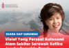 Violet Yong persoal autonomi alam sekitar Sarawak ketika jerebu semakin buruk Violet Yong mempersoalkan sama ada autonomi alam sekitar yang lebih luas mempunyai makna sekiranya Kerajaan Sarawak tidak dapat menggunakan kuasanya secara berkesan untuk menangani jerebu yang semakin buruk dan melindungi kesihatan awam.