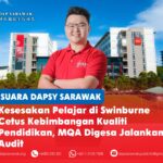 Kesesakan pelajar di Swinburne cetus kebimbangan kualiti pendidikan, MQA digesa jalankan audit George Lam menggesa Agensi Kelayakan Malaysia (MQA) menjalankan audit kualiti secara menyeluruh terhadap Swinburne University of Technology Sarawak Campus susulan kebimbangan mengenai peningkatan mendadak jumlah pendaftaran pelajar selepas pelaksanaan dasar pendidikan tinggi percuma oleh Kerajaan Sarawak.