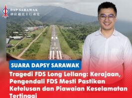 Tragedi FDS Long Lellang: Kerajaan, pengendali FDS mesti pastikan ketelusan dan piawaian keselamatan tertinggi Soo Tien Ren menggesa ketelusan, akauntabiliti dan pengawasan keselamatan yang lebih kukuh terhadap Perkhidmatan Doktor Udara (FDS) susulan nahas helikopter maut di Long Lellang.