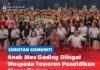 Anak Mas Gading diingat waspada tawaran pendidikan mengelirukan Mordi bersama penerima Insentif Sambung Belajar Anak Mas Gading 2026, yang memasuki tahun kelima dengan peruntukan RM135,500 kepada 271 penerima.