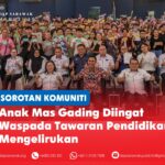 Anak Mas Gading diingat waspada tawaran pendidikan mengelirukan Mordi bersama penerima Insentif Sambung Belajar Anak Mas Gading 2026, yang memasuki tahun kelima dengan peruntukan RM135,500 kepada 271 penerima.