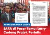 SARA di Pasar Tamu: Larry cadang projek perintis sebelum diperluas Senator Larry Asap mencadangkan projek perintis selama enam bulan bagi memperluas pembayaran SARA melalui kod QR di pasar tamu, sekali gus memberi manfaat kepada penjaja dan peniaga kecil di peringkat akar umbi.