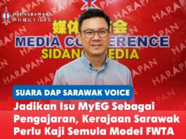 Jadikan isu MyEG sebagai pengajaran, kerajaan Sarawak perlu kaji semula model FWTA Ahli Parlimen Sibu Oscar Ling Chai Yew menggesa Kerajaan Sarawak mengkaji semula model FWTA serta memperkukuh perlindungan, ketelusan dan akauntabiliti dalam pengurusan perkhidmatan pekerja asing.