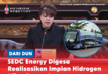 SEDC Energy digesa realisasikan impian hidrogen hijau Sarawak Violet Yong menggesa SEDC Energy menangani kelewatan projek, mendapatkan pembeli yang komited dan merealisasikan aspirasi hidrogen hijau Sarawak melalui projek yang berdaya maju dari segi komersial.