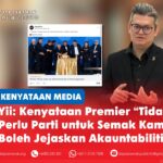 Yii: Kenyataan Premier “Tidak perlu parti untuk semak kami” boleh jejaskan akauntabiliti Ahli Parlimen Bandar Kuching, Dr Kelvin Yii Lee Wuen, menegaskan bahawa pembangkang yang dipilih rakyat memainkan peranan penting dalam memastikan kerajaan Sarawak bertanggungjawab melalui penelitian dan pengawasan di DUN.