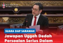 Jawapan Uggah dedah persoalan serius dalam pajakan Falcon 8X ADUN Padungan Chong Chieng Jen membangkitkan persoalan serius mengenai pajakan pesawat Falcon 8X bernilai US$71.77 juta oleh Hornbill Skyways, termasuk ketiadaan proses tender serta kebimbangan terhadap tadbir urus dan ketelusan.
